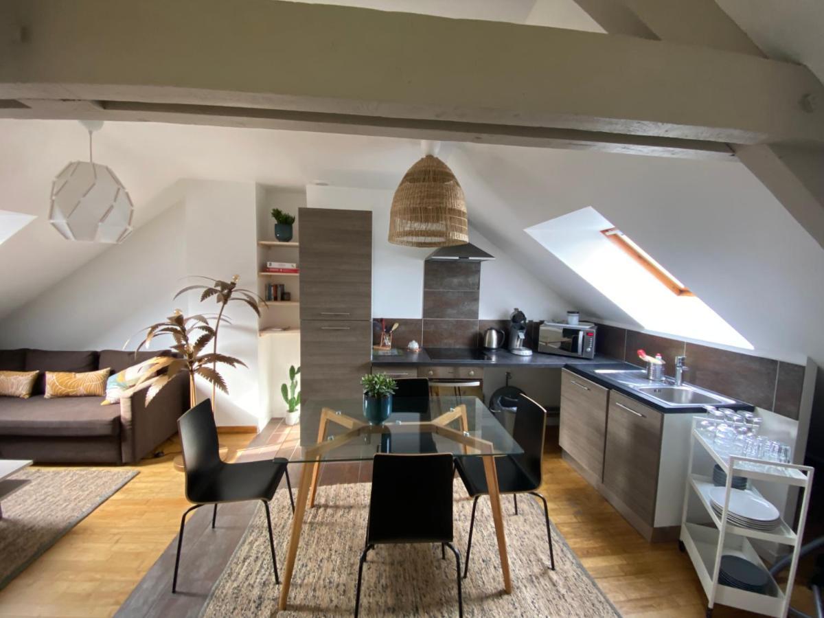 Appartement Hyper Centre Cathedrale Avec Parking Gratuit Amiens Kültér fotó